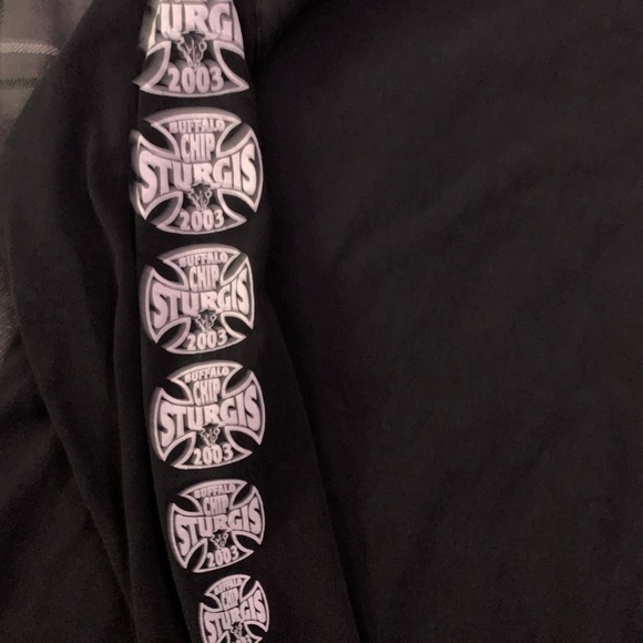 VINTAGE BUFFALO CHIP STURGIS LONG SLEEVE - Picture 3 of 4